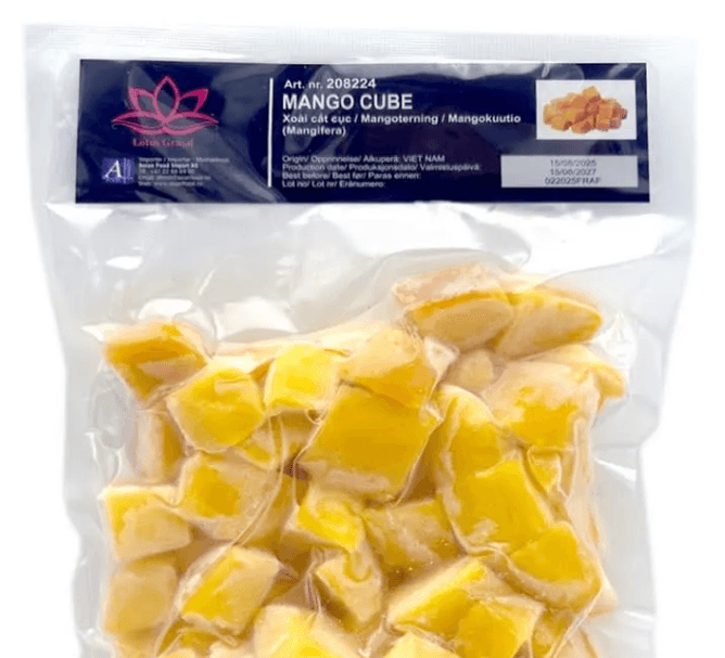 Hovedbilde LOTUS Mango cube  frozen 500g