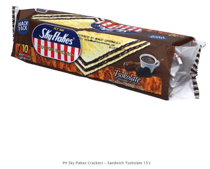 Hovedbilde M.Y.San Skyflakes Cracker TSOKOLATE 10x25g.