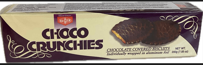 Hovedbilde Fibisco Choco Crunchies 200g.