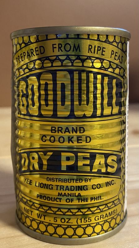 Goodwill Peas 155g.