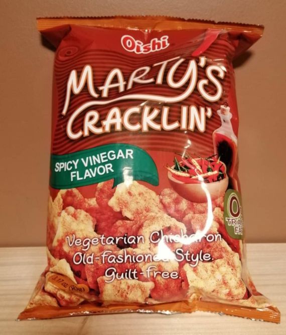 Hovedbilde Oishi Marty´s Crackling Spicy & Vinegar Chicharon ...