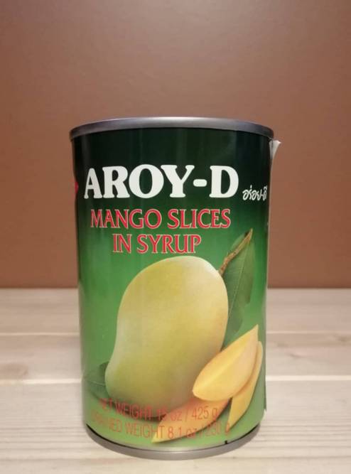 Hovedbilde AROY-D Mango slice in syrup 425g