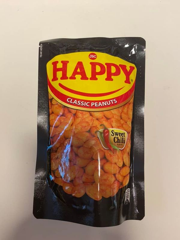 HAPPY Peanuts sweet chilli 100g