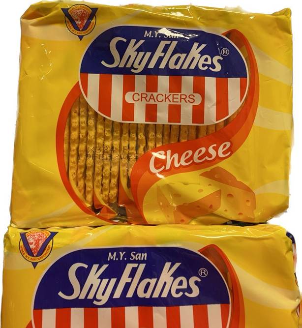 Bilde av M.Y.San Skyflakes Crackers CHEESE 10x25g