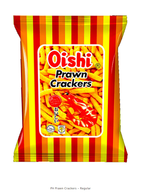 Hovedbilde Oishi Prawn Crackers-Regular60g.
