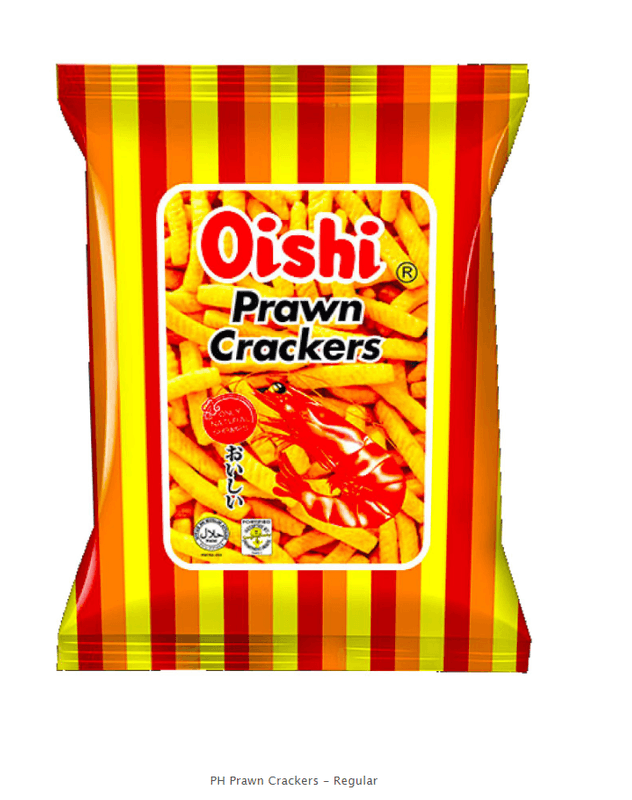 Oishi Prawn Crackers-Regular60g.