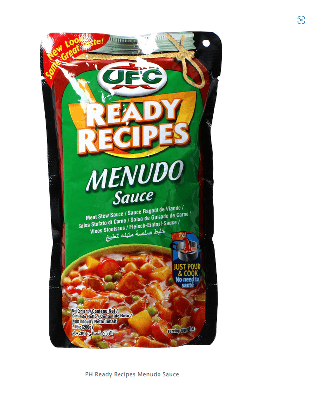 UFC Ready Recipes  Menudo Sauce 200g.