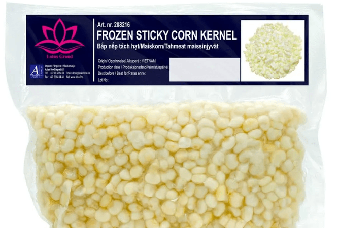 Hovedbilde LOTUS Frozen sticky corn kernel 400g